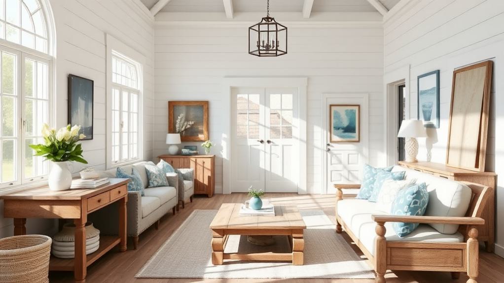 add shiplap wall accents