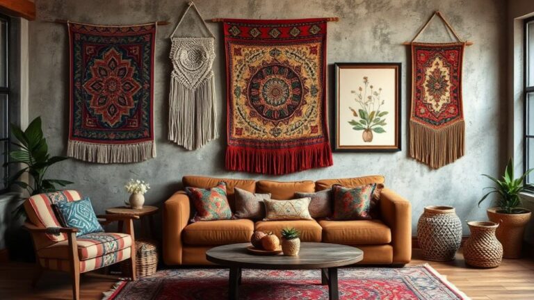 bohemian wall art inspiration