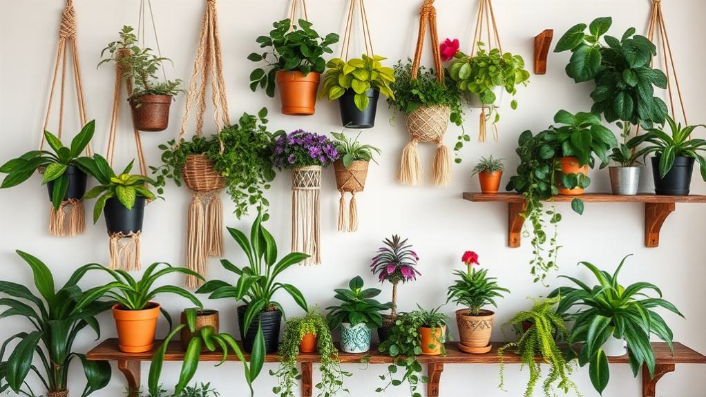 indoor greenery showcase ideas