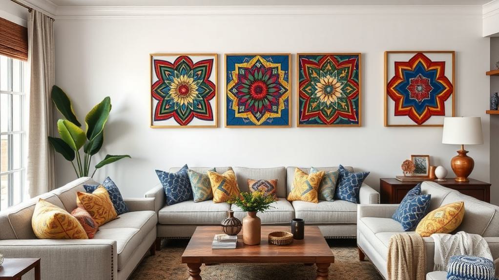 symmetrical shape arrangements