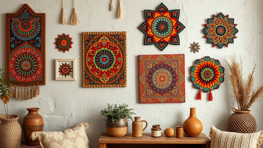 vibrant cultural handcrafted creations