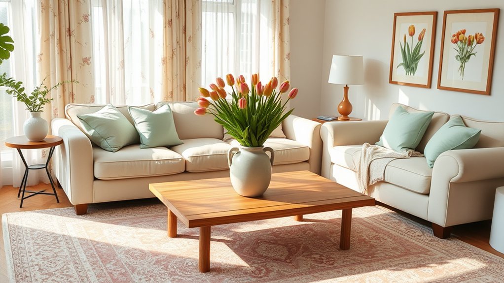 choosing spring decor materials