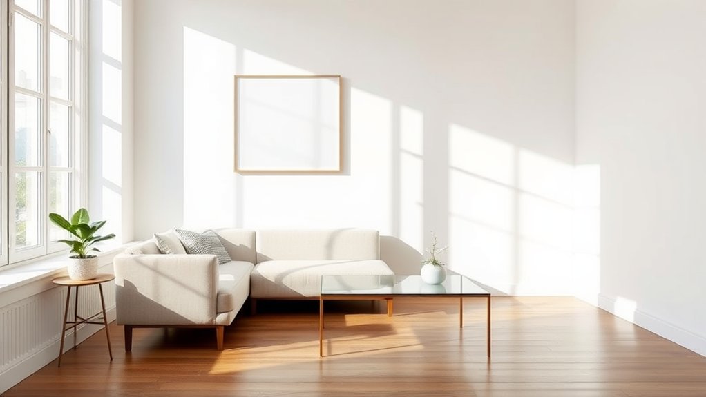 emphasis on open spaces