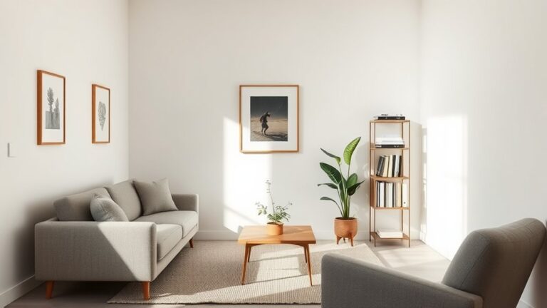 living with less clutter