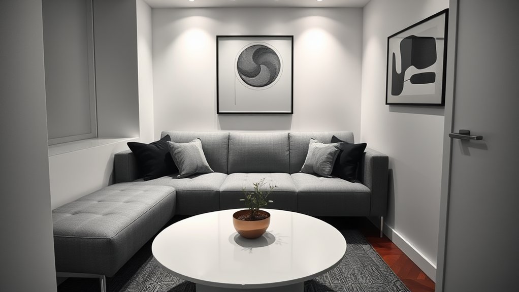 simple clean visual style