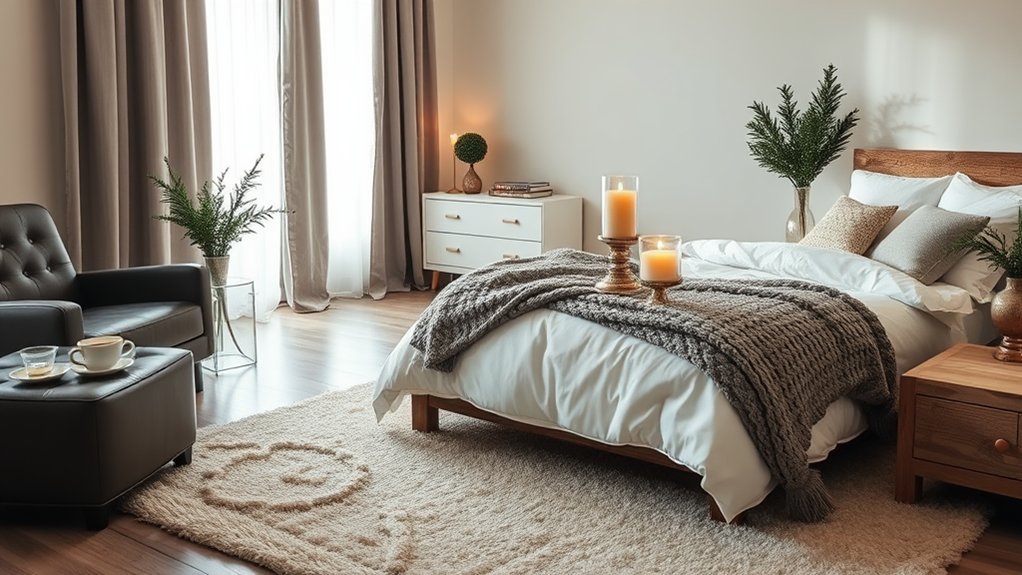 ambient candle warm glow