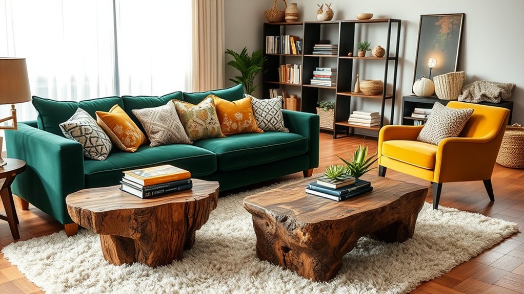 blend different textures creatively