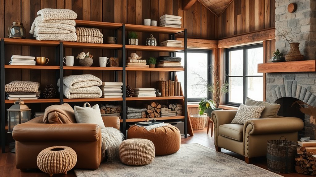 charming wooden storage solutions