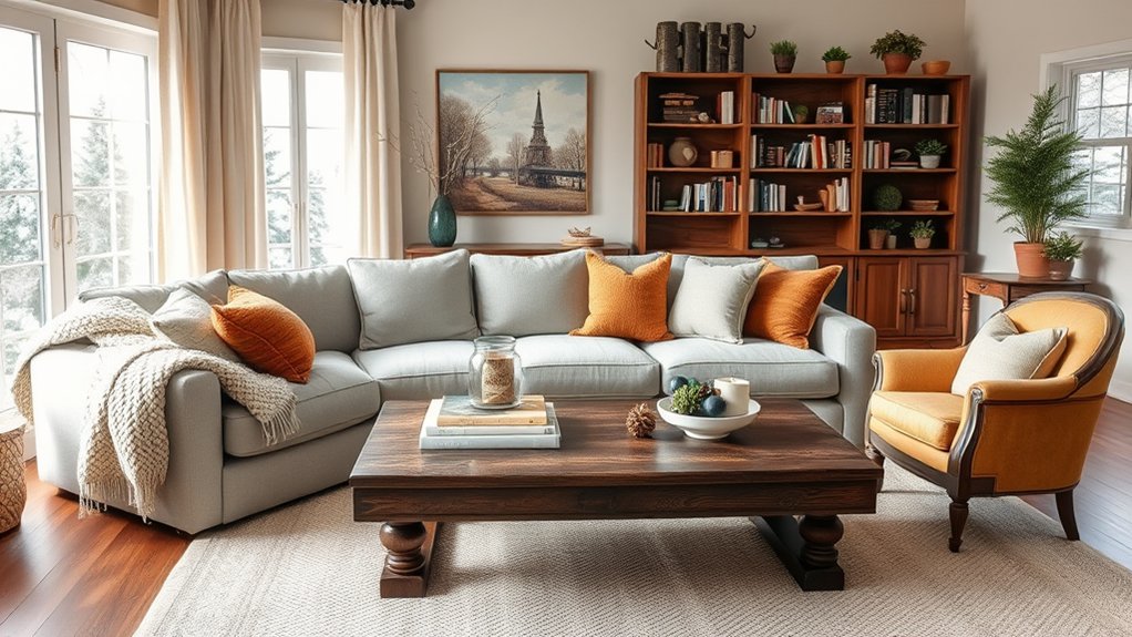 comfortable and inviting seating