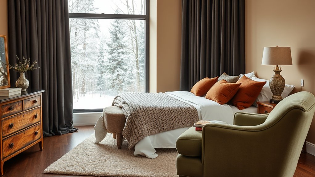 cozy inviting fabric choices