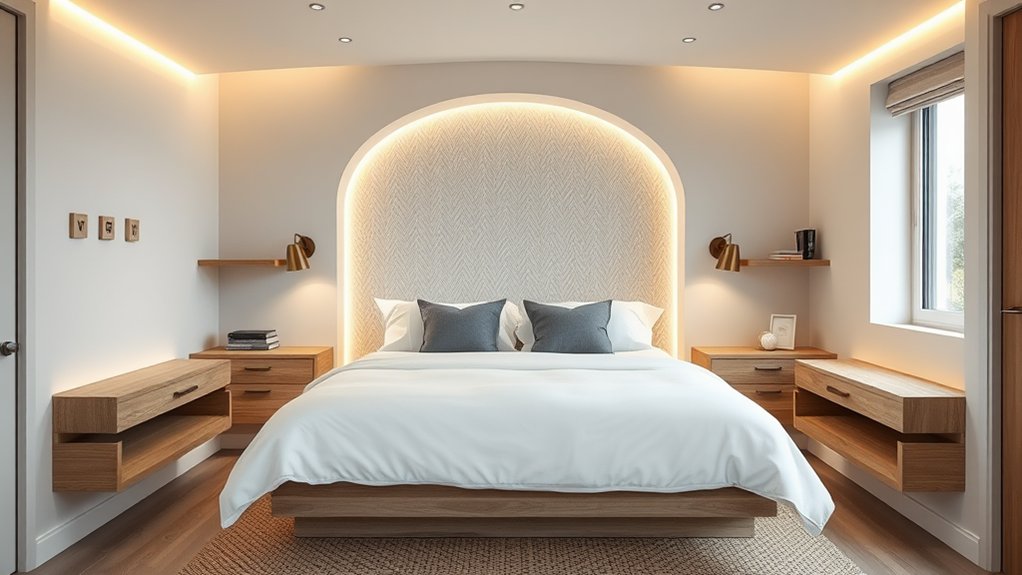cozy private sleeping spaces