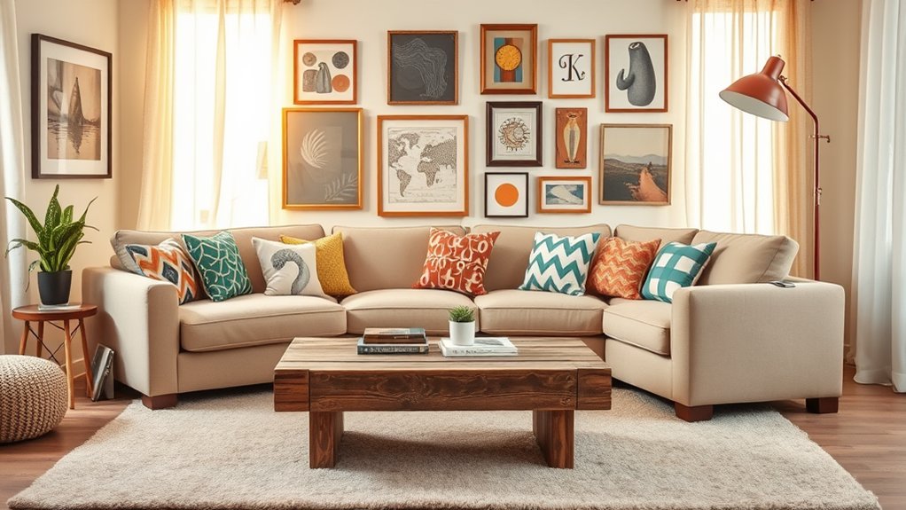 creative wall art framing
