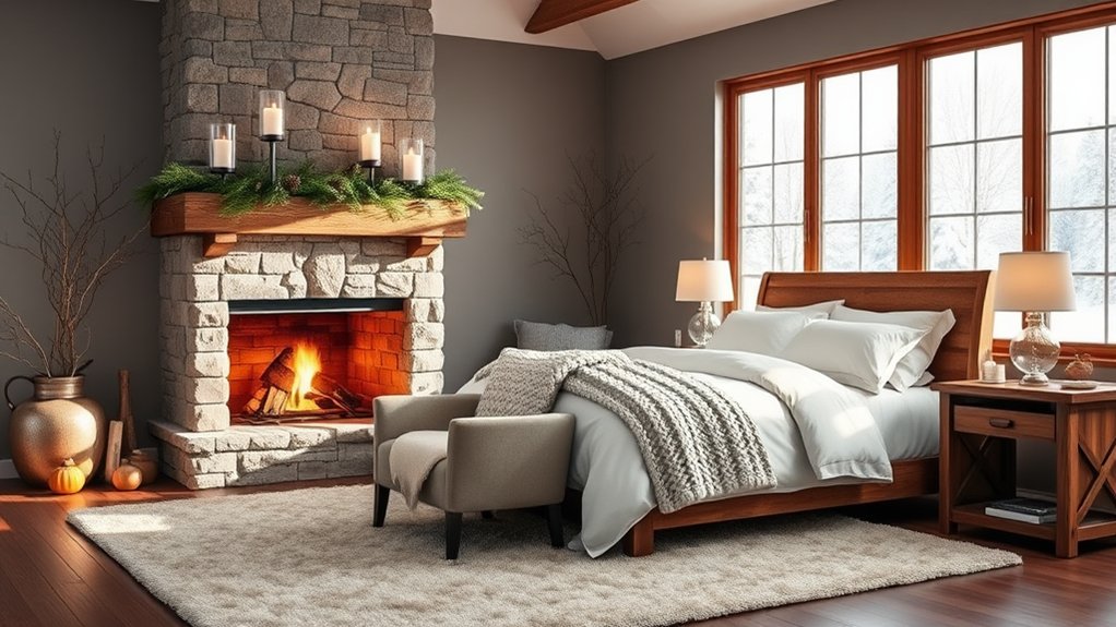 elegant statement fireplace design