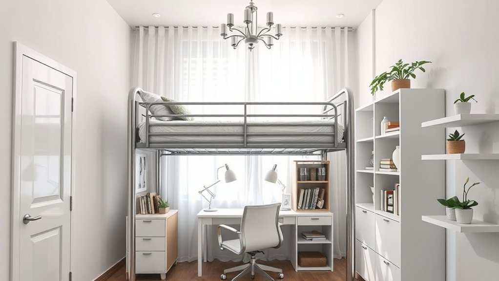 elevated sleeping space options