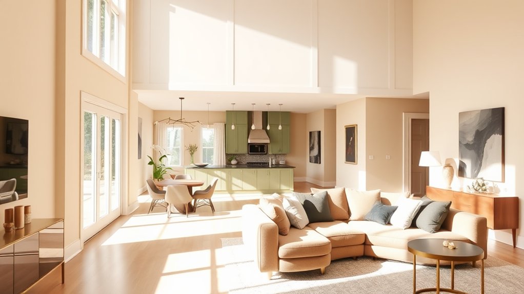 evaluate neighboring room hues