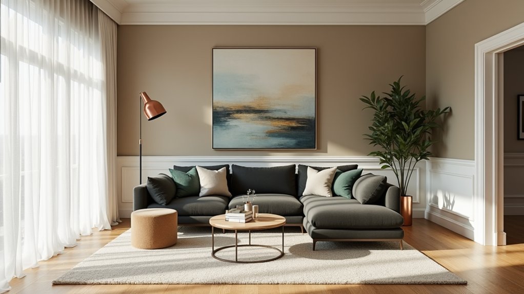 living room color selection