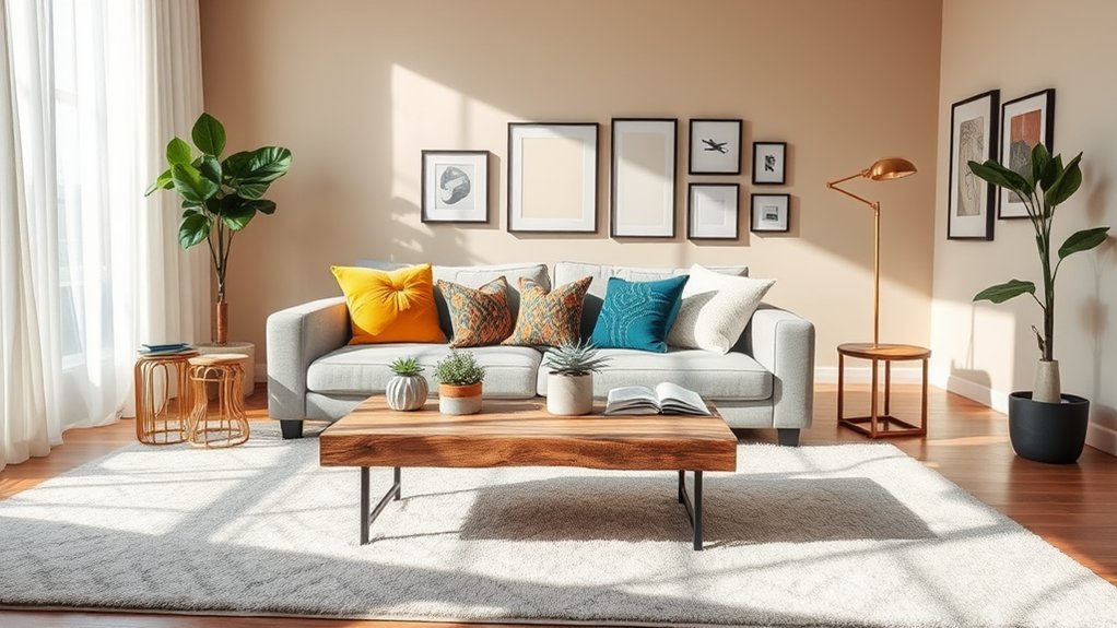 maximize comfort with rugs