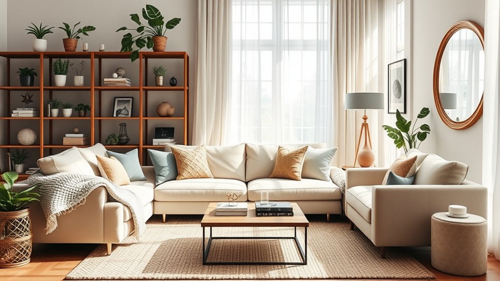 maximize storage with shelving