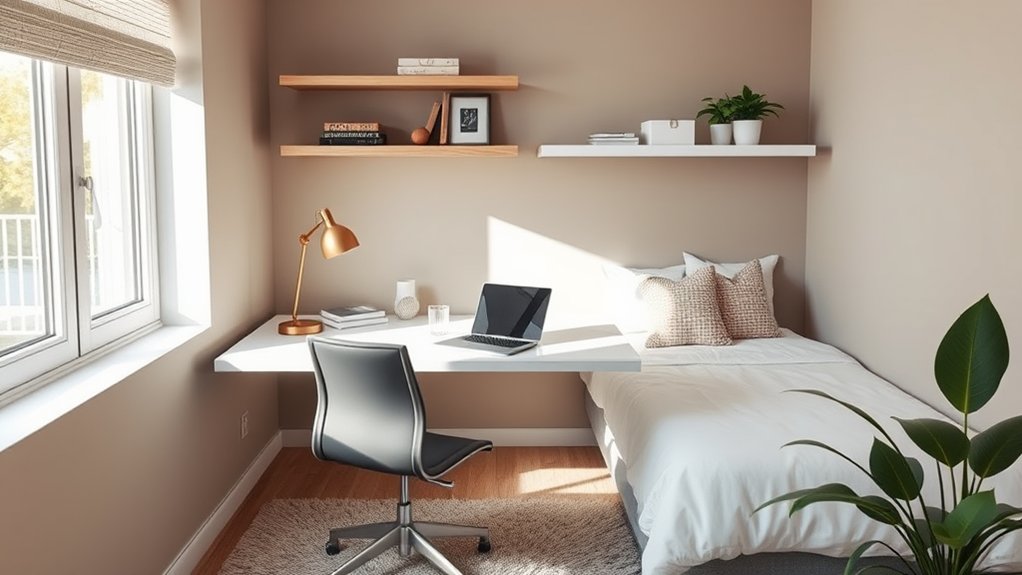 optimized workspace corner design