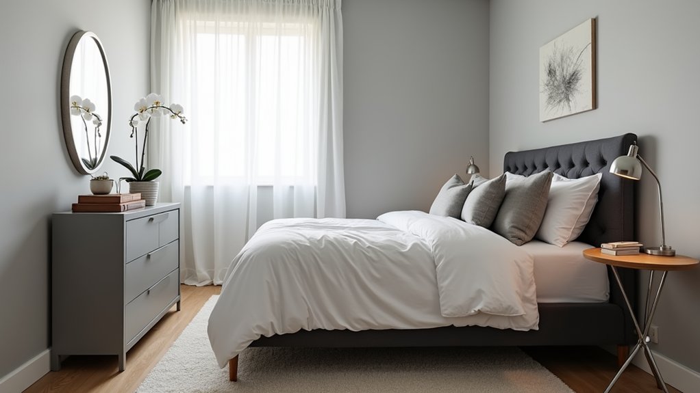 optimizing small bedroom space