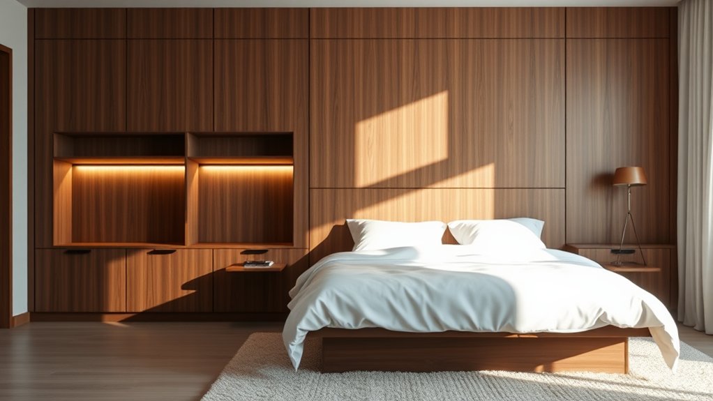 secret compartments in headboards