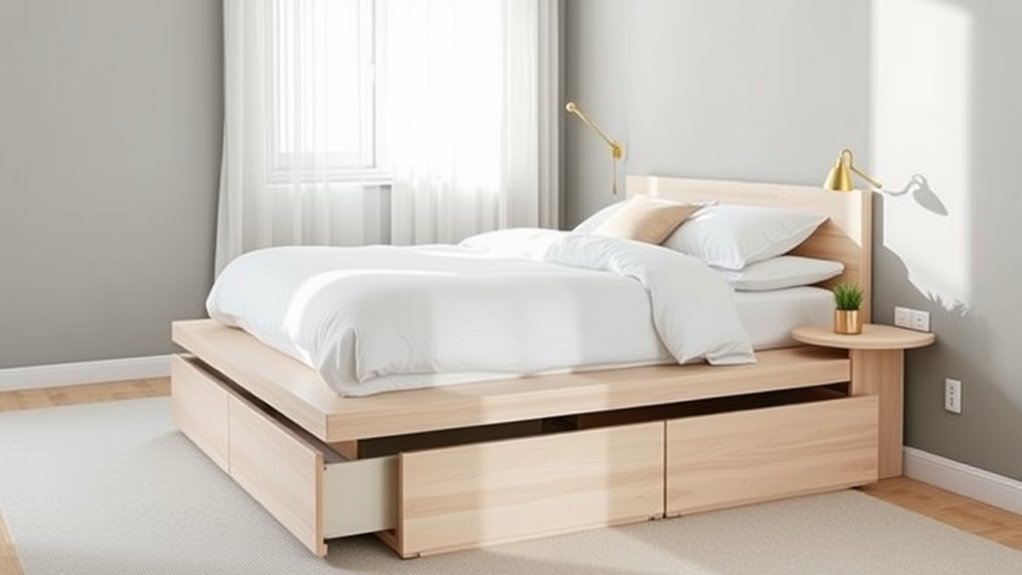 space saving bed solution