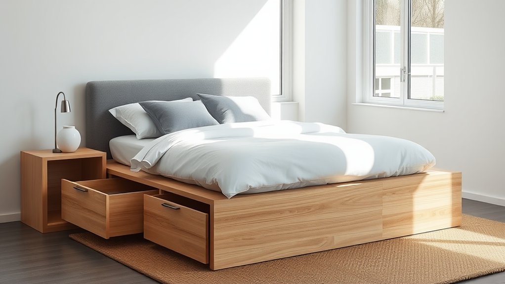 storage solutions for beds