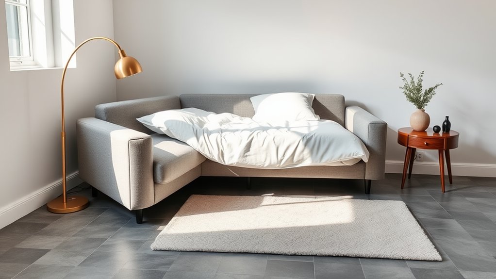 versatile seating and sleeping