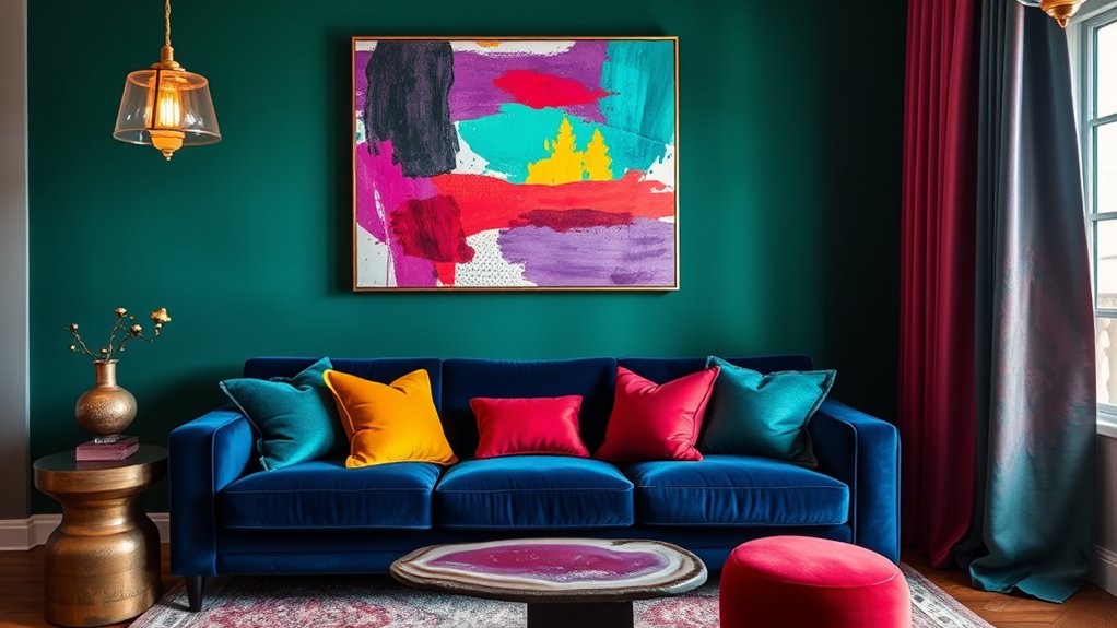 vibrant colors for impact