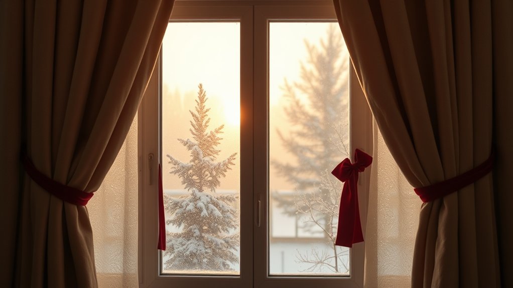 warm and cozy curtains