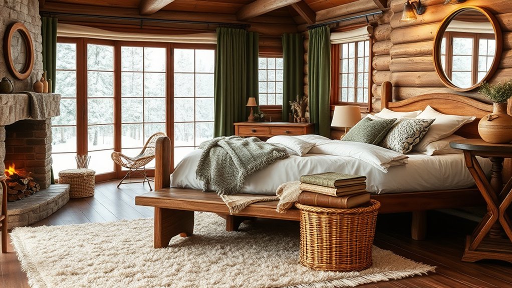 woven baskets for decor